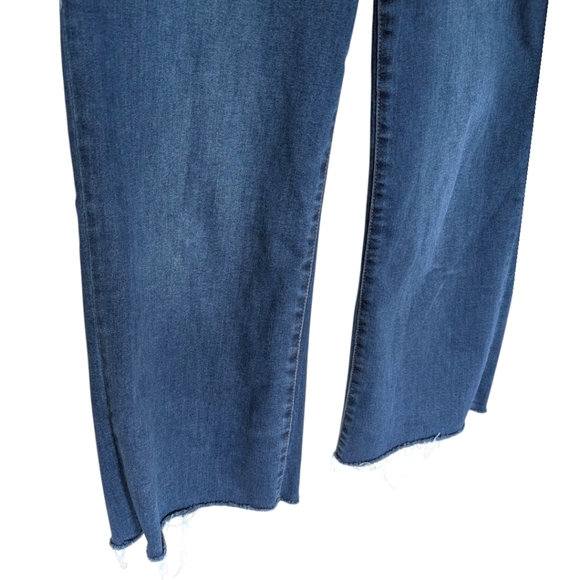 Unpublished Greta Jeans Y2K Staple Capsule Womens 30 Mid-Rise Wide Leg Blue - Picture 7 of 11